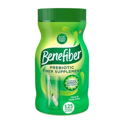 Benefiber Prebiotic Sugar Free Fiber Supplement Powder - 16.7oz (125 servings)