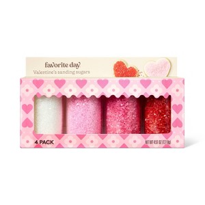 Valentine's Sanding Sugar Sprinkles - 4.51oz - Favorite Day™ - 1 of 3