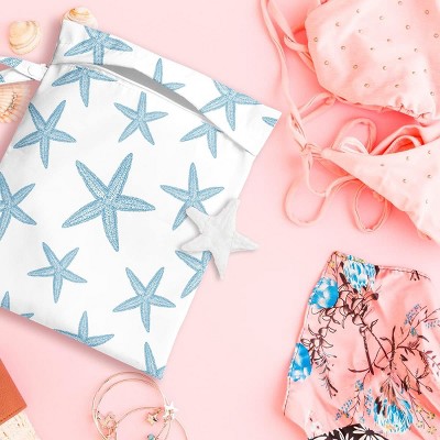 Wet Bag, Wet Dry Bag for Swimsuit, Travel, Beach, Pool, Diapers, Dirty Yoga Gym Clothes, Makeup Bag, Waterproof