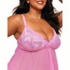 Adore Me Women's Amorata Babydoll Lingerie - 3 of 4