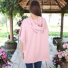 Anna-Kaci Women's Boyfriend Short-Sleeve Hoodie - 2 of 4