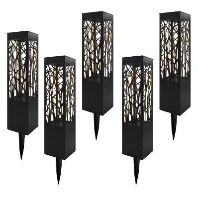 Westinghouse 30 Lumens LED Solar Bollard Set – 5-Pack (3000K Warm White)