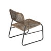Chery Life Patio Furniture Set 3 Piece, Mixture Pattern, PE Rattan, Steel Frame And Modern Round Table, Brown & Black - 2 of 4