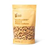 Unsalted Roasted Whole Cashews - 9.5oz - Good & Gather™