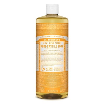 Photo 1 of Dr. Bronners 18-In-1 Hemp Pure-Castile Soap - Citrus - 32 fl oz