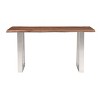 Brownst1 2.0 Console Table Brown - Treasure Trove Accents: Sheesham Wood, U-Shaped Legs, Sofa Back Display - 2 of 4