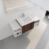 ChicFurnit Bathroom Vanities Modern Vanity with Sleek Design and Ample Storage for Bathroom Spaces, Brown,47.6”*18.1”*19.3" - 2 of 3