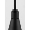 Mitzi Parker 1 - Light Pendant in  Glossy Black Opal Matte Glass Shade  Shade - 3 of 3