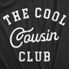 Youth The Cool Cousin Club T Shirt Funny Extended Family Cousins Joke Tee For Kids - Crazy Dog Youth T Shirt - image 2 of 4