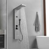 BWE 2-Jet Rainfall Shower Tower Shower Panel System with Rainfall Shower Head and Shower Wand - 3 of 4