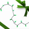 Northlight LED C7 Faceted Christmas Lights - Green - 20.25' Green Wire - 50ct - 2 of 4
