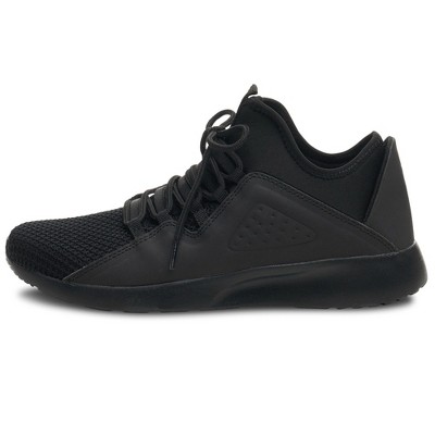 Alpine Swiss Mens Fashion Sneakers Lightweight Knit Tennis Shoes Black 7 M US — фото 3