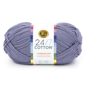 Lion Brand 24/7 Cotton Yarn - 1 of 2