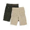 Raw X Kids and Boys 100% Cotton Belted Twill Cargo Shorts 8-18 - 2 of 4