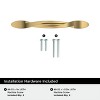 Amerock Intertwine 3-3/4 inch (76mm) Center-to-Center Cabinet Pull or Furniture Pull - 4 of 4