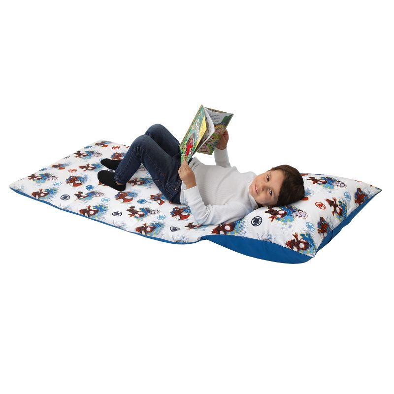Marvel Spidey and his Amazing Friends Spidey Team Red, White, and Blue Deluxe Easy Fold Toddler Nap Mat, 2 of 6