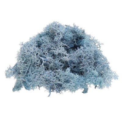 Unique Bargains Decoration Craft Artificial Plants Dried Preserved Reindeer Moss 4 OZ