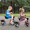 Infans Toddler Tricycle Kids Trike with Adjustable Seat Front & Rear Storage Baskets - 4 of 4
