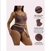 Wikineon Brown Body Shaping Clothes ¨C Slimming Silhouette Design, Comfortable Fabric for All-Day Wear, Ideal for Enhancing Curves and Toning - 3 of 4