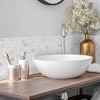 Smart Tiles 9.80'' X 9.74'' Self Adhesive Ravenna Bianco 3D Peel and Stick Backsplash Tiles Gray: Vinyl Stick On Tile - 4 of 4