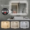 PAGED LED Bathroom Mirror with Brightness Memory, Vanity Mirror with Front-Lit and Back-Lit for Bathroom, Dressing Room - 3 of 4
