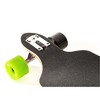 Punisher Skateboards Zombie Drop-Through Canadian Maple Longboard Skateboard with Concave Deck, Purple/Black - 2 of 4