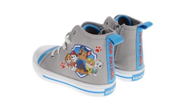 Paw Patrol Toddler Shoes,High Top Sneakers Zipper Closure,Toddler Size 6 to 11, 2 of 8, play video
