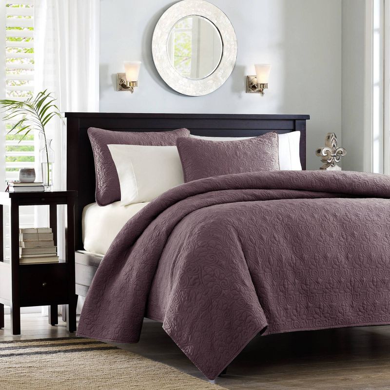 Madison Park Vancouver Reversible Coverlet Set, 5 of 15