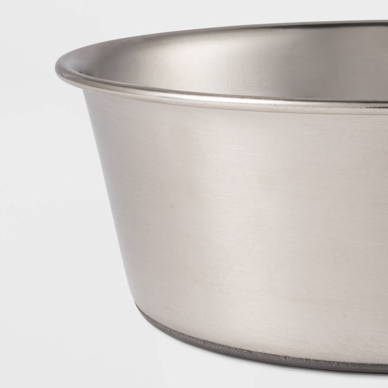 Non-Skid Stainless Steel Dog Bowl - Boots & Barkley™, 4 of 5