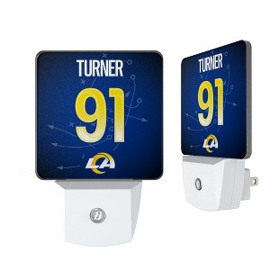 NFL Los Angeles Rams Players Game Tactic Night Light 2-Pack - 1 of 4