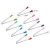 Unique Bargains Stainless Steel Silicone Tips Cooking Grilling Food Tongs 8 Pcs - 2 of 4