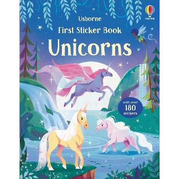 First Sticker Book Unicorns - (First Sticker Books) by  Alice Beecham (Paperback)