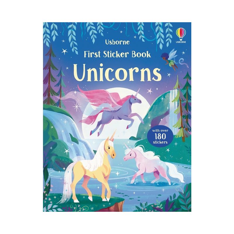 First Sticker Book Unicorns - (First Sticker Books) by  Alice Beecham (Paperback), 1 of 2