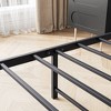 Queen Size Bed Frame with Storage Headboard and Charging Station - 4 of 4
