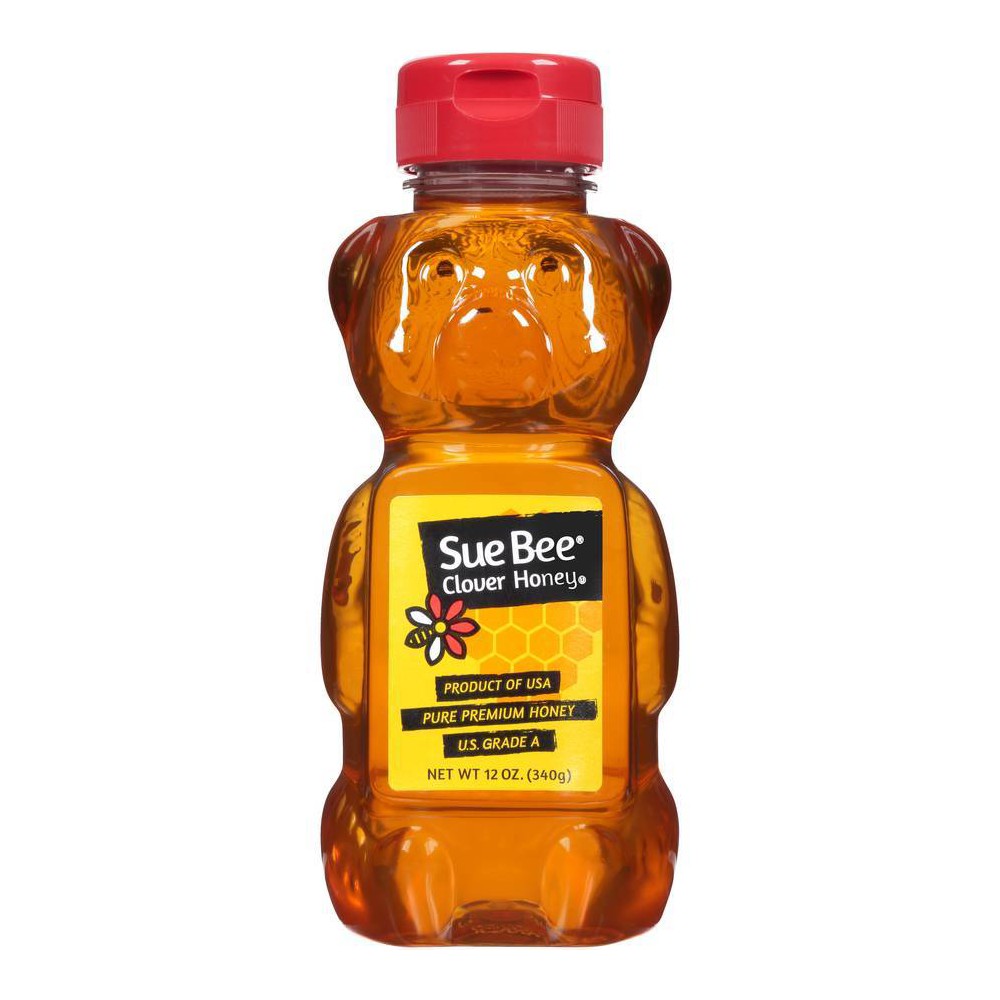 GTIN 018700000404 product image for SueBee Clover Honey Bear - 12oz | upcitemdb.com