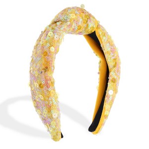 Unique Bargains Women's Cute Sequined Hairbands 1 Pc - 1 of 4