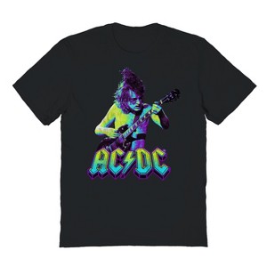 Acdc Men's Bright Angus Short Sleeve Graphic Cotton T-Shirt - 1 of 1