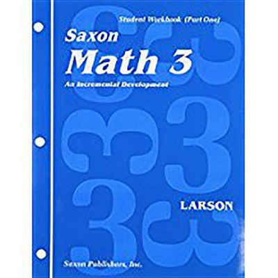 Student Workbook Set - (Saxon Math 3) by  Larson (Paperback)