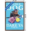 Trends International Jim Baldwin - Double Dog Dare Framed Wall Poster Prints - 3 of 4