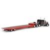 First Gear DCP 1/64 Viper Red Black Kenworth W900L with Landoll 440B-50CA Traveling Axle Trailer 60-2035 - 3 of 4