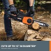 Worx WG322 20V Power Share 10" Cordless Chainsaw with Auto-Tension - 3 of 4