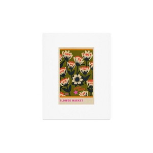 Deny Designs Holli Zollinger Flower Market Copenhagen Art Print - 1 of 4