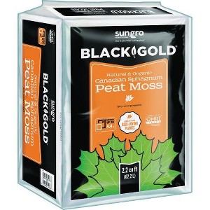 Black Gold 2.2 Cu. Ft. Natural & Organic Canadian Sphagnum Peat Moss - 1 of 1