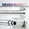 Attop Drill-Free Tension Shower Curtain Rod, 1-Inch Non-Slip Rustproof, Adjustable 28-74 Inch - 4 of 4