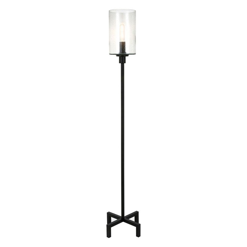 Hampton & Thyme 66.25" Tall Floor Lamp with Glass Shade , 4 of 15