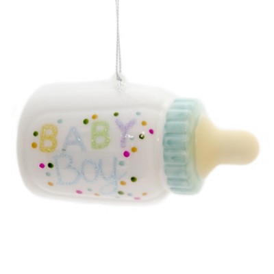 baby bottle ornament