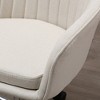 VYNXARIA Mid-Back Task Chair - Stylish Fabric Swivel Desk Chair for Home & Office - 3 of 4