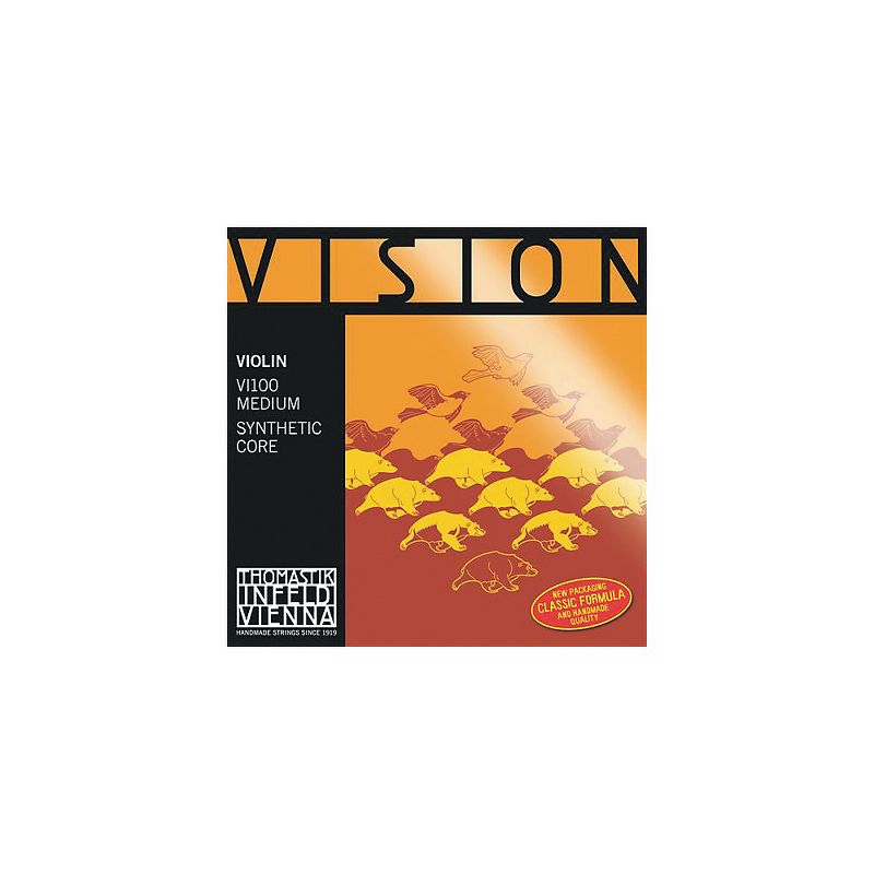 Thomastik Vision 4/4 Violin Strings Medium, 1 of 4