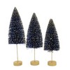 Christmas Sapphire Gold Glow Bottle Brush Bethany Lowe Designs, Inc.  -  Decorative Figurines - 2 of 3