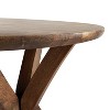 Kate and Laurel Soleyn Round Wood Side Table, 20x20x25, Natural - 4 of 4